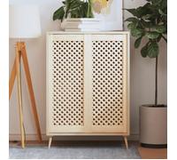 vidaXL Portes d'armoire treillis