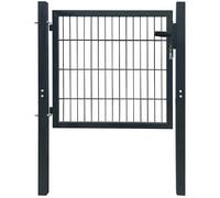 vidaXL Portillon 105x150 cm anthracite