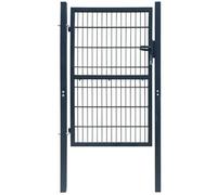 vidaXL Portillon 2D (simple) Gris anthracite 106x230 cm