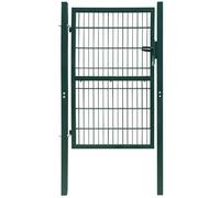 vidaXL Portillon 2D (simple) Vert 106x170 cm