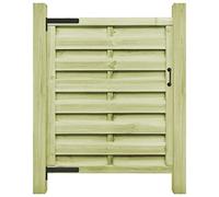 vidaXL Portillon en bois de pin imprégné FSC 100 x 125 cm Vert