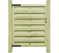 vidaXL Portillon en bois de pin imprégné FSC 100 x 125 cm Vert