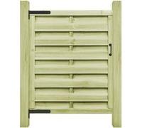vidaXL Portillon en bois de pin imprégné FSC 100 x 125 cm Vert