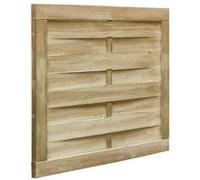 vidaXL Portillon de Jardin Vert 100x75cm Terrasse Clôture Bois de Pin Imprégné