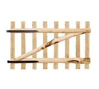 vidaXL Portillon Simple de clôture Bois de noisetier 100x60 cm