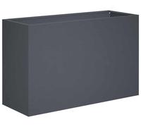 vidaXL Pot de jardin anthracite, 80 x 30 x 40 cm