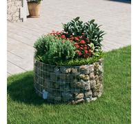 vidaXL Poteau à gabion Acier galvanisé 100x50 cm