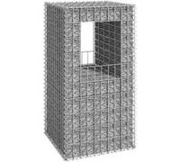 Vidaxl Poteau À Panier De Gabion 50x50x100 Cm Fer
