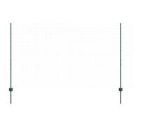 vidaXL Poteau de clôture enchâssé 5 pièces Vert 180 cm