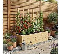 vidaXL Poteaux clôture 15 pc marron 60 cm bois pin massif poteaux naturels compacts lot clôture jardin rustique