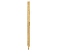 vidaXL Poteaux de clôture 15 pièces Vert 120 cm Bois de pin Massif