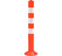 vidaXL Poteaux de délimitation 10 pcs. 75 cm PE