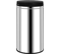 vidaXL Poubelle automatique à capteur 60 L inox
