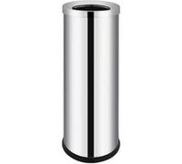 vidaXL Poubelle d'hôtel inox 32 L