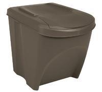 vidaXL Poubelles empilables 3 pcs 75 L