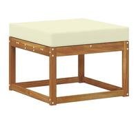 vidaXL Pouf d'Extérieur Bois d'Acacia Massif Naturel