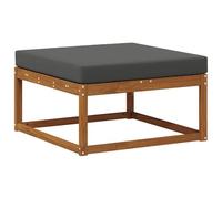 vidaXL Pouf d'Extérieur Bois d'Acacia Massif Naturel