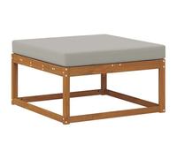 vidaXL Pouf d'Extérieur Bois d'Acacia Massif Naturel