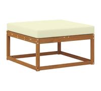 vidaXL Pouf d'Extérieur Bois d'Acacia Massif Naturel