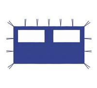 vidaXL Paroi latérale 4x2 m avec fenêtres – Bleu