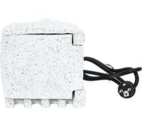 vidaXL Prises de jardin avec minuterie aspect pierre