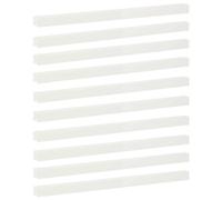 vidaXL Profilé de recouvrement de Jardin 10 pc 100 x 5 x 5 cm Acier