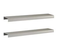 vidaXL Profilé de recouvrement de Jardin 2 pc 100 x 20 x 5 cm