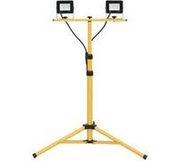 vidaXL Projecteur à LED avec trépied 2x20 W Blanc froid