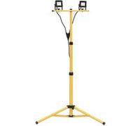 VidaXL Projecteur LED avec trépied - 2x10W - Blanc froid