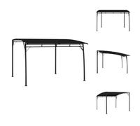 vidaXL Protection solaire de jardin 3x3x2,55 m Anthracite - Pavillons & Tentes de réception