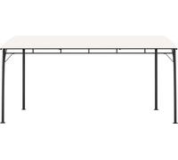 vidaXL Protection solaire de jardin 4x3x2,55 m Blanc crème