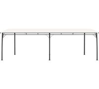 vidaXL Protection solaire de jardin 6x3x2,55 m Blanc crème