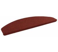 vidaXL Protège-marches autocollants, 15 pièces, rouge, 80 x 28 x 3,5 cm