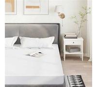 vidaXL Protège-matelas imperméable 140x200 cm Blanc