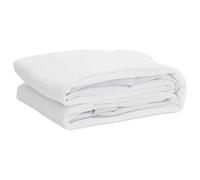 vidaXL Protège-matelas imperméable 160x220 cm Blanc