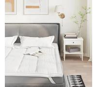 vidaXL Protège-matelas blanc 180x200 cm
