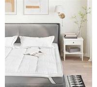 vidaXL Protège-matelas blanc 90x220 cm