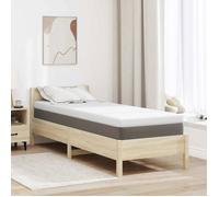 VIDAXL Protège-matelas double couche 80 x 200 cm - Polyester blanc, finition mate