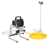 vidaXL Pulvérisateur à peinture sans air, tuyau de pulvérisation de 10 mètres, 220V, 2 litres/minute, 227 bars