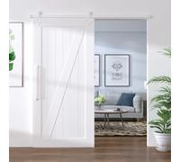 VidaXL Quincaillerie porte coulissante Blanc