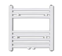vidaXL Radiateur de salle de bain Porte-serviettes courbé 480x480 mm
