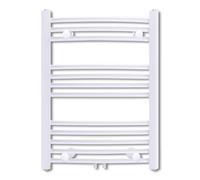 vidaXL Radiateur de salle de bain Porte-serviettes courbé 500x764 mm