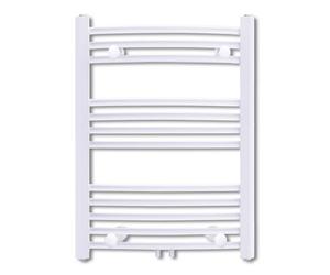vidaXL Radiateur de salle de bain Porte-serviettes courbé 500x764 mm