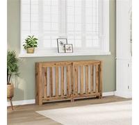 vidaXL Radiatorombouw 149x20x82 cm bewerkt hout artisanaal eikenkleur852752 G
