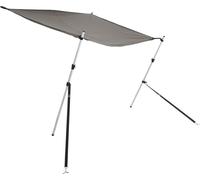 vidaXL Extension d'ombrage Gris Anthracite 170x170x(113-182,5) cm