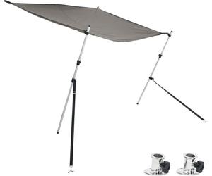 vidaXL Rallonge d'ombrage T-Top Anthracite 174x205x(115-194) cm