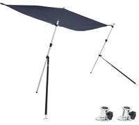 vidaXL Rallonge d'ombrage T-Top Bleu 170x170x(113-182,5) cm