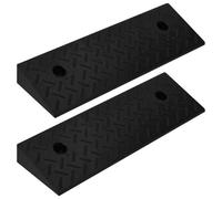 vidaXL Rampes de bordure 2 pcs 50x17,5x5 cm Caoutchouc