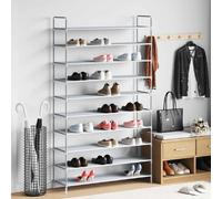 vidaXL Range-chaussures 10 étagères