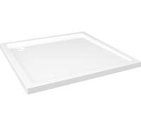 vidaXL Receveur de douche ABS Carré Blanc 80x80 cm